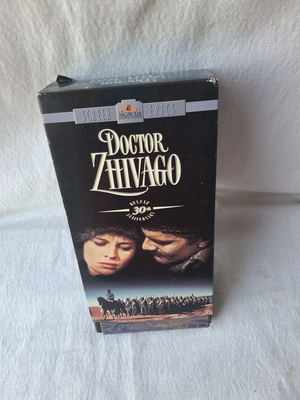 Doctor Zhivago Deluxe 30th Anniversary VHS Tape